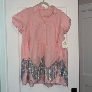 Adorable mini dress perfect for concert or trip to Nashville.